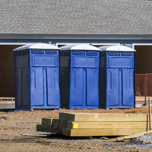 how do you dispose of waste after the portable restrooms have been emptied in Ferndale FL